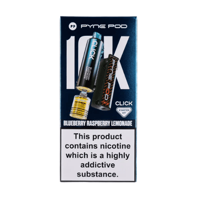 Pyne Pod Click 10000 Puffs Vape Device  20Mg Box Of 5 ,
